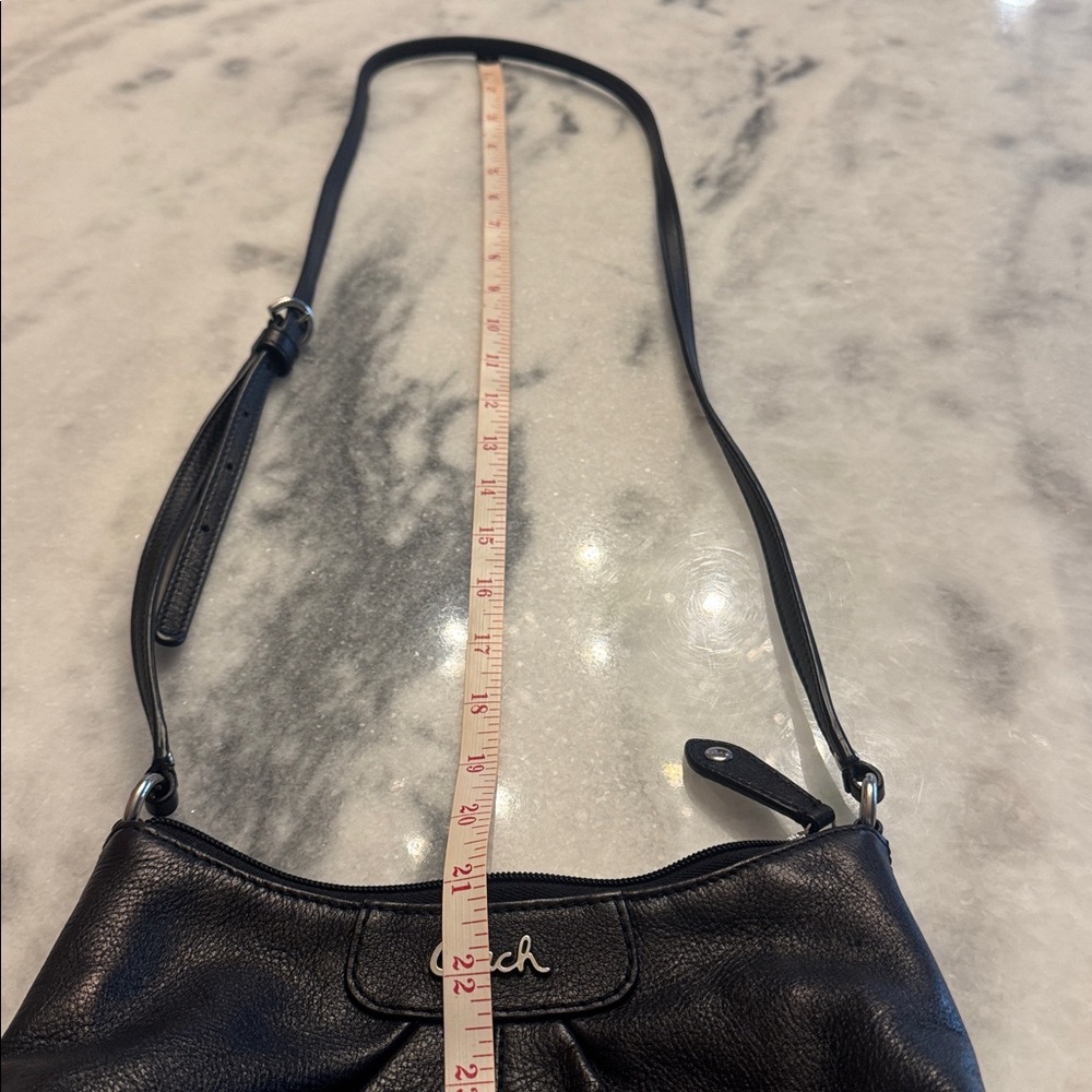 COACH Ashley leather crossbody bag in black NWOT - Picture 13 of 13